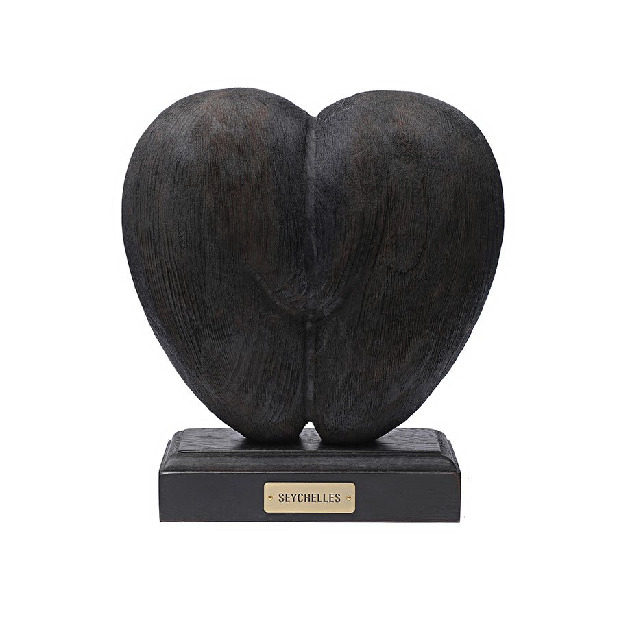 Wooden Carved Seychelles Coco de Mer