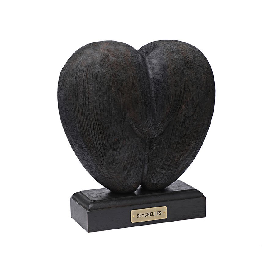 Wooden Carved Seychelles Coco de Mer