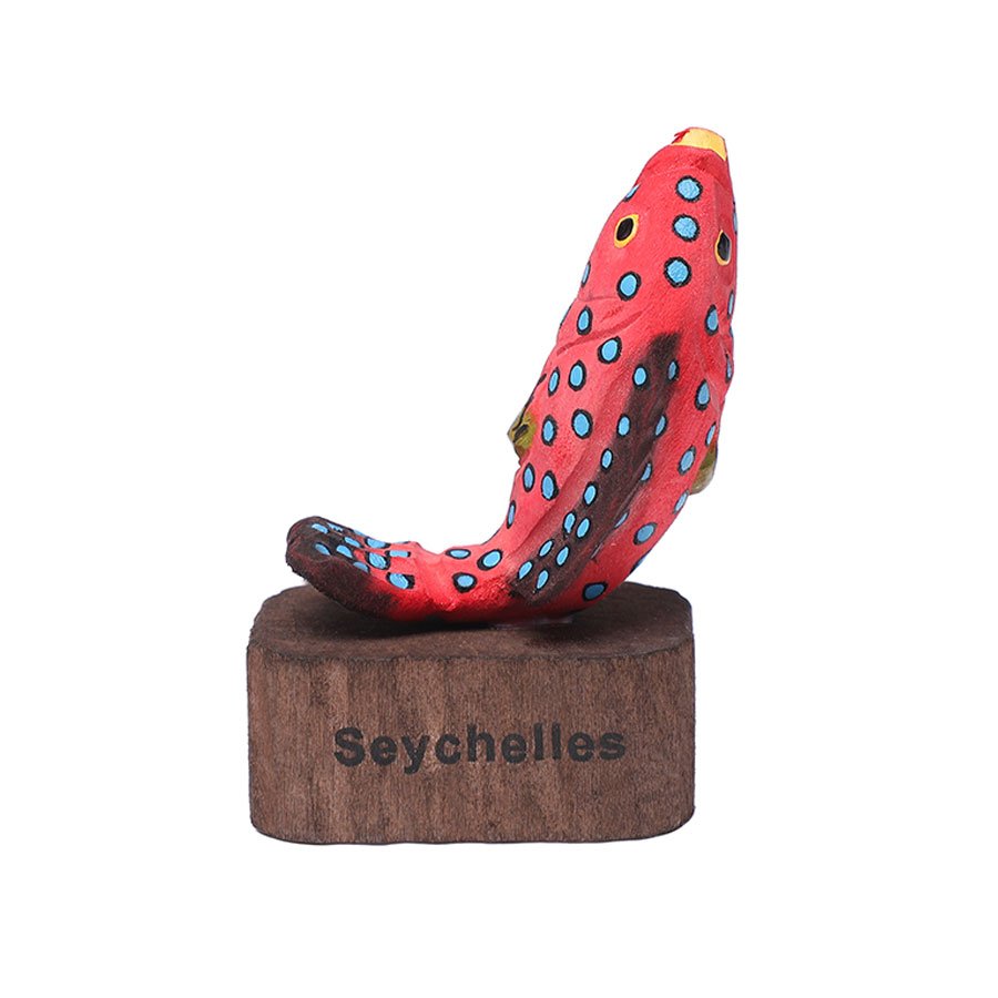 Seychelles Grouper Fish Wooden Sharpener